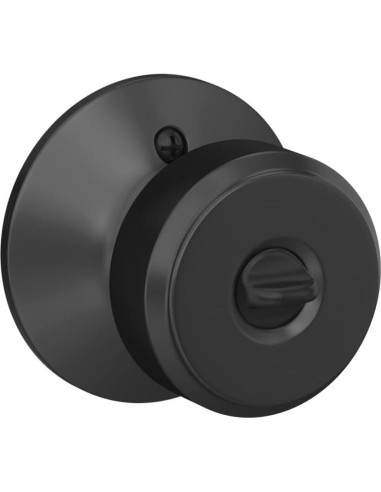 Cerradura de Entrada Schlage F51A Bowery Negro Mate