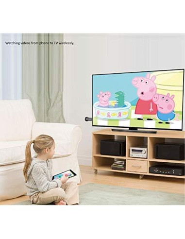 Adaptador de Pantalla Inalámbrico SmartSee Anycast M100 4K 1080P