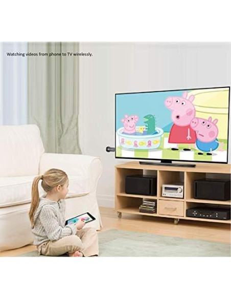 Adaptador de Pantalla Inalámbrico SmartSee Anycast M100 4K 1080P