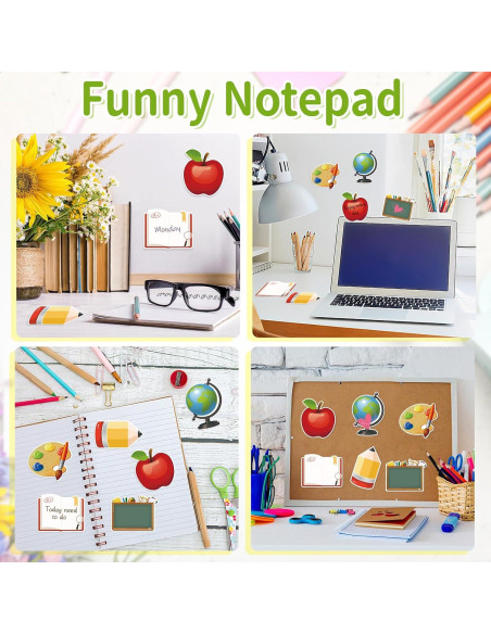 30 Notas Adhesivas Sereliy Regreso a Clases 600 Hojas