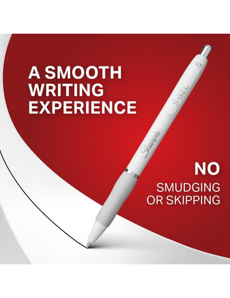 Bolígrafo Sharpie S-Gel Negro 0.7mm Paquete de 1