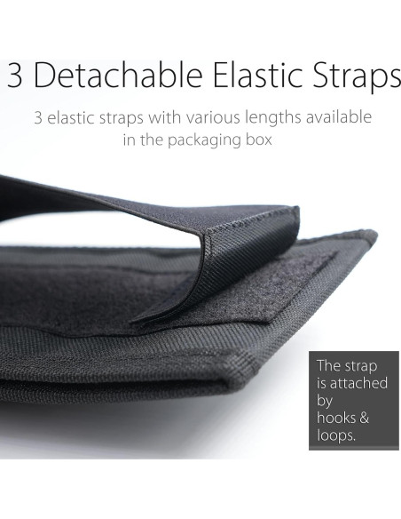 Soporte para bolígrafos Diodrio PH1PY-BAND-BK5 Negro