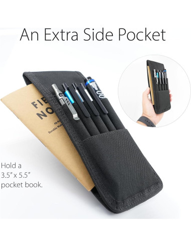 Soporte para bolígrafos Diodrio PH1PY-BAND-BK5 Negro