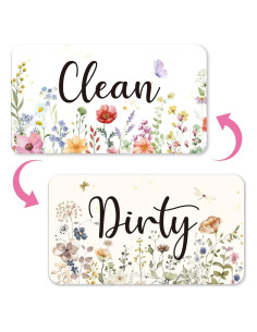 Imán Reversible para Lavavajillas Cosmisun - Limpio/Sucio 10x5.6cm