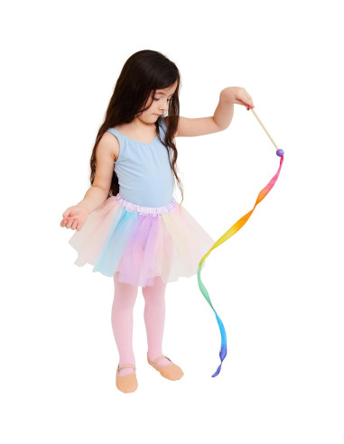 Streamer Arcoíris Mini Sarah's Silks - Varita de Cinta 91 cm