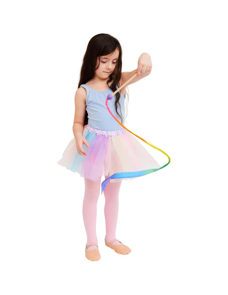 Streamer Arcoíris Mini Sarah's Silks - Varita de Cinta 91 cm