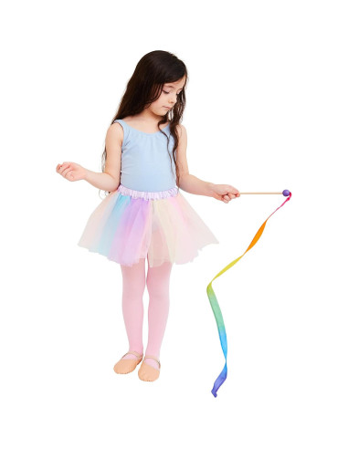 Streamer Arcoíris Mini Sarah's Silks - Varita de Cinta 91 cm
