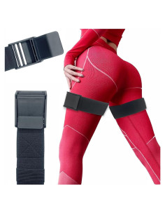Bandas de Glúteos ROSYQUARZ Ajustables para Entrenamiento BFR