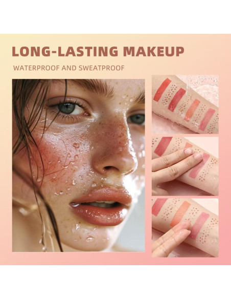 Lápiz Rubor 2 en 1 SHEEPFLY con Pecas Naturales - 24g