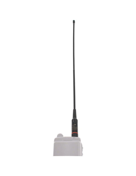 Antena Doble Banda HYS SMA Macho 40cm 144/430MHz para Radio