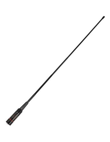 Antena Doble Banda HYS SMA Macho 40cm 144/430MHz para Radio