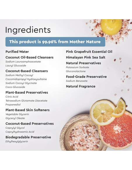 Gel de Ducha Natural Puracy 340 g - Hidratante Cítricos