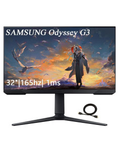 Monitor de Juegos Samsung 32" Odyssey G3 FHD 165Hz 1ms