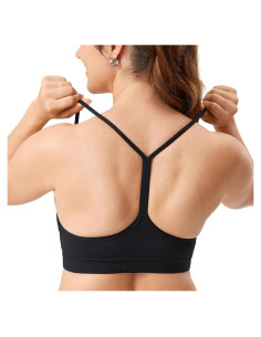 Sujetador Deportivo de Maternidad MOMANDA para Lactancia Negro