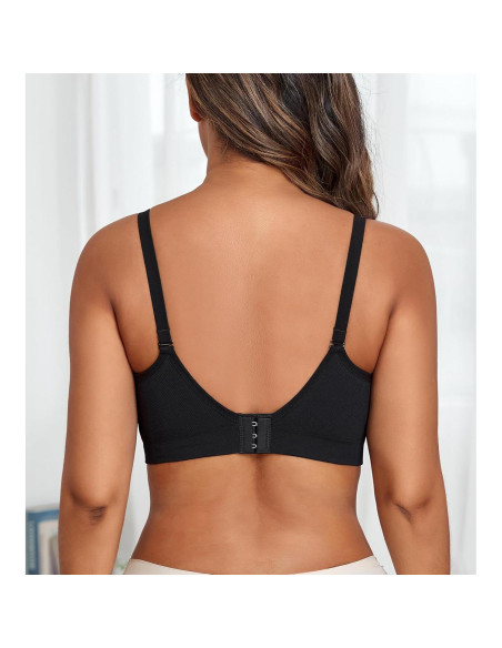 Sujetador de Lactancia Sin Costuras Suekaphin 3XL Con Almohadillas