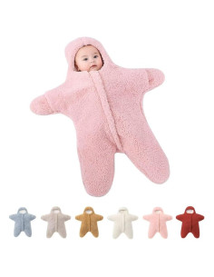 Saco de Dormir para Bebé HotBlizi Estrella de Mar Rosa 9M