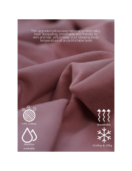 Almohada de Embarazo INSEN en Forma de C 147 cm Rosa