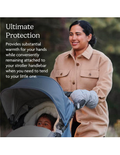 CozyHandmuff UPPAbaby Rosa Polvoriento para Carrito 2