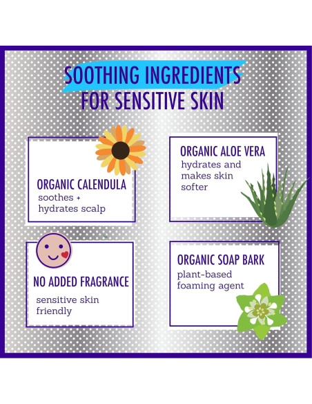 Champú y Gel de Baño Super Sensible California Kids 251 mL