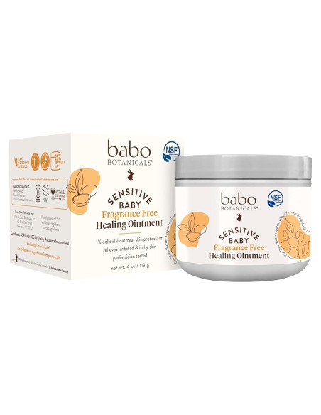 Ungüento Curativo Babo Botanicals 99% Orgánico para Bebés 113g