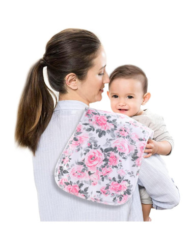 Paños de Eructo y Baberos 2 en 1 Benoxine - 6 Unidades Algodón