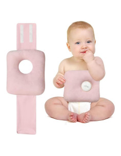 Almohada G-Tubo POWYS Rosa Ajustable para Bebés 64x20 cm