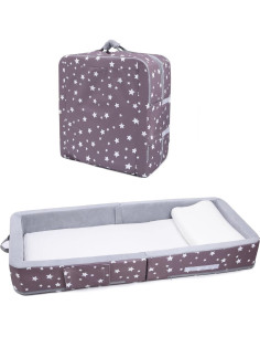 Cama de suelo plegable para niños Mooedcoe ZDC-M 137x63 cm 2