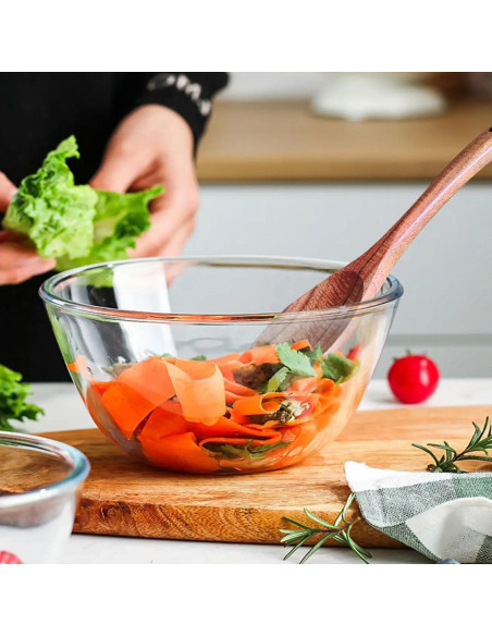 Juego de Utensilios de Cocina de Madera U-Diya 10 Piezas