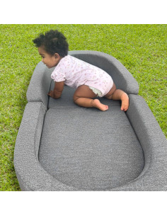 Cama Sofá de Viaje RONBEI para Niños Pequeños 2 en 1 2