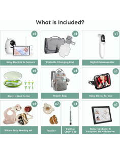 Kit de Esenciales para Recién Nacidos - 10 Piezas 2