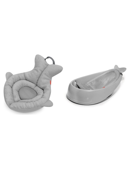 Bañera para Bebés Skip Hop Moby 3 Etapas - Gris