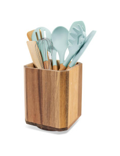 Soporte de Utensilios de Cocina RedCall de Madera de Acacia 360