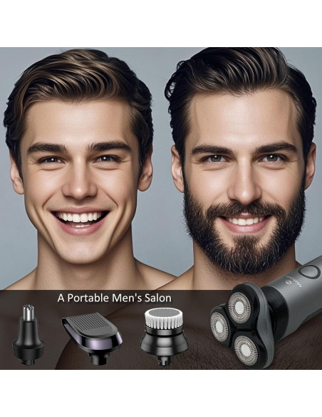 Afeitadora eléctrica 4 en 1 ANTE GT-S6 a prueba de agua