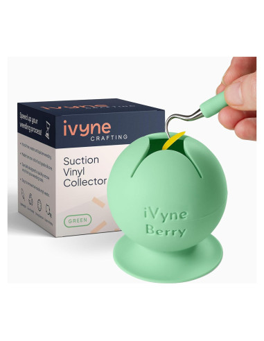 Colector de Residuos de Vinilo iVyne Berry Verde - Succión Fuerte