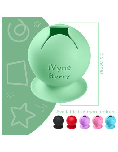 Colector de Residuos de Vinilo iVyne Berry Verde - Succión Fuerte