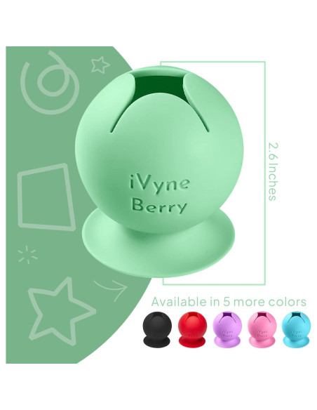 Colector de Residuos de Vinilo iVyne Berry Verde - Succión Fuerte