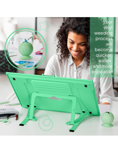 Colector de Residuos de Vinilo iVyne Berry Verde - Succión Fuerte