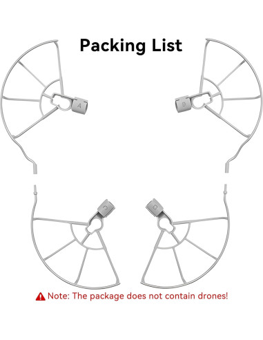 Protector de Hélices Craznick para Dron DJI Mini 4 Pro