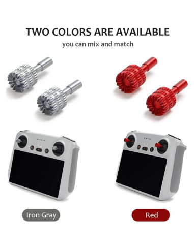 Joysticks Aluminio BEHORSE para DJI Mini 3/4 Pro - 2 Pares