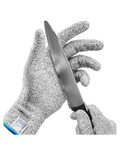Guantes Resistentes a Cortes Stark Safe Nivel 5 - 1 Par Grande