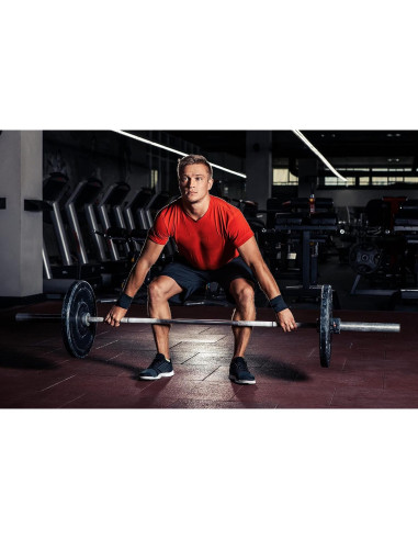 Abrazaderas de barra olímpica Hacuba Fitness 2" negras