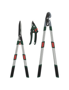 Juego de Herramientas de Jardín GARTOL 3 Piezas Telescópicas