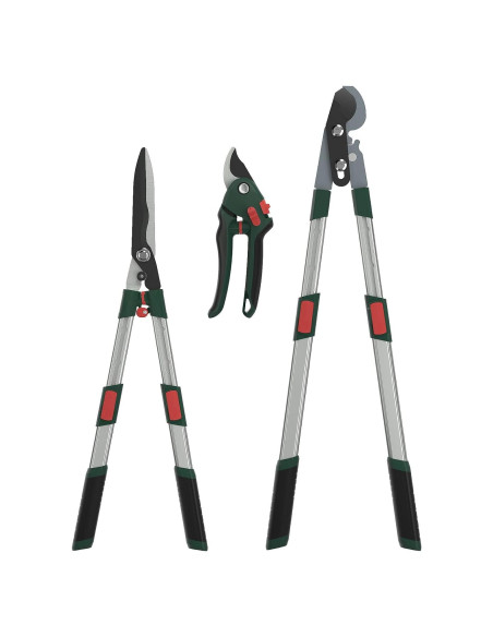 Juego de Herramientas de Jardín GARTOL 3 Piezas Telescópicas