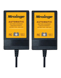 Cargador de batería Mroinge MBC010 12V 1A automático