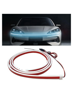 Tira de Luz LED LHDOS para Capó de Coche 182 cm Azul