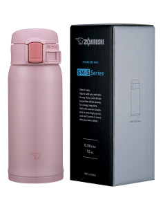 Taza de Acero Inoxidable Zojirushi 355 ml Rosa Perla 2
