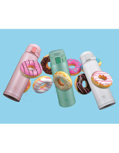 Taza de Acero Inoxidable Zojirushi 355 ml Rosa Perla