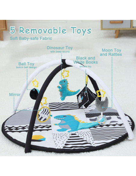 Gimnasio de Actividad para Bebés Lovvie & Joy Dinosaurio
