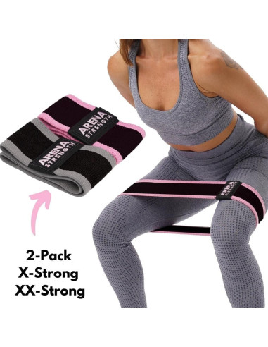 Set de Bandas de Resistencia Arena Strength X-Fuerte 3 Pzas