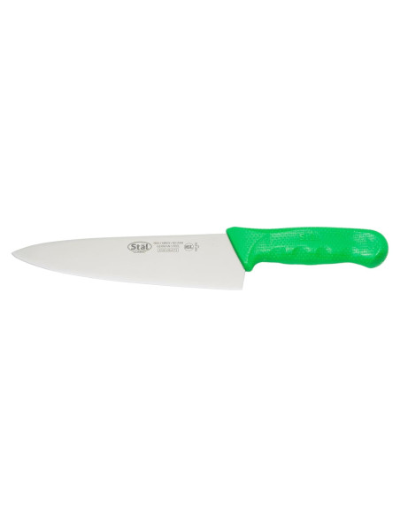 Cuchillo de Chef Winco KWP-80G 20.32 cm Acero Alemán Verde